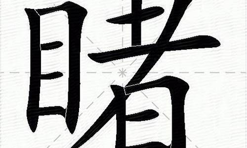 睹字组词_睹字组词语